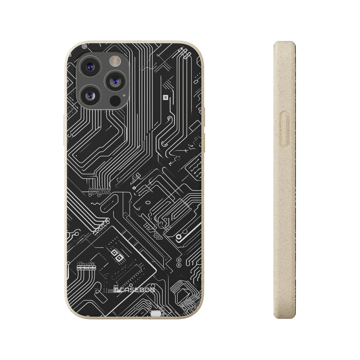 Cyber Circuitry Art | Biodegradable Phone Case