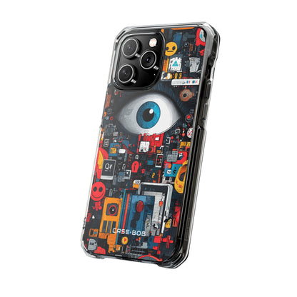 Digital Eye Blue iPhone 14 Pro Max Case - Impact