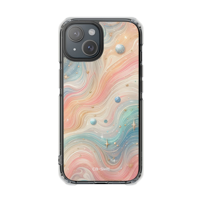 Celestial Waves Dance iPhone Case - Impact
