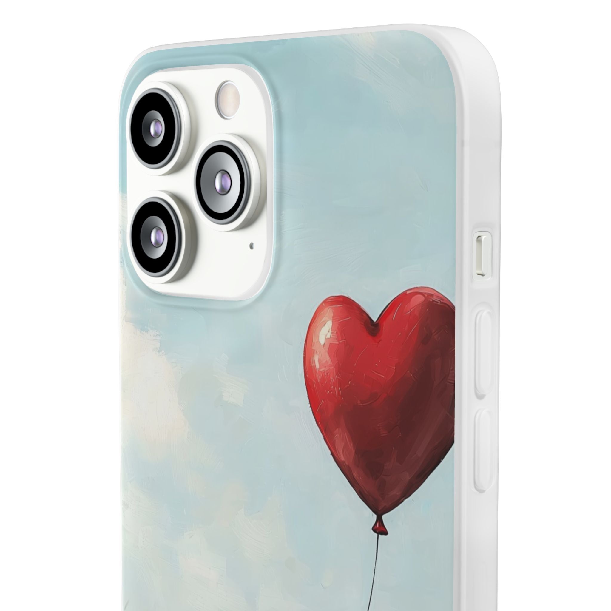 Heart Balloon Glow iPhone 13 Pro Max - Soft