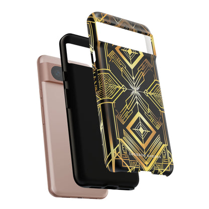 Golden Geometric Opulence Google Pixel 8 - Tough Phone Case