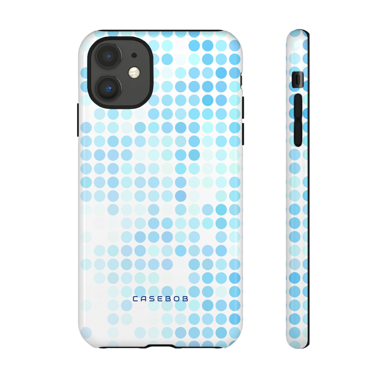 Blue Pixels - Protective Phone Case