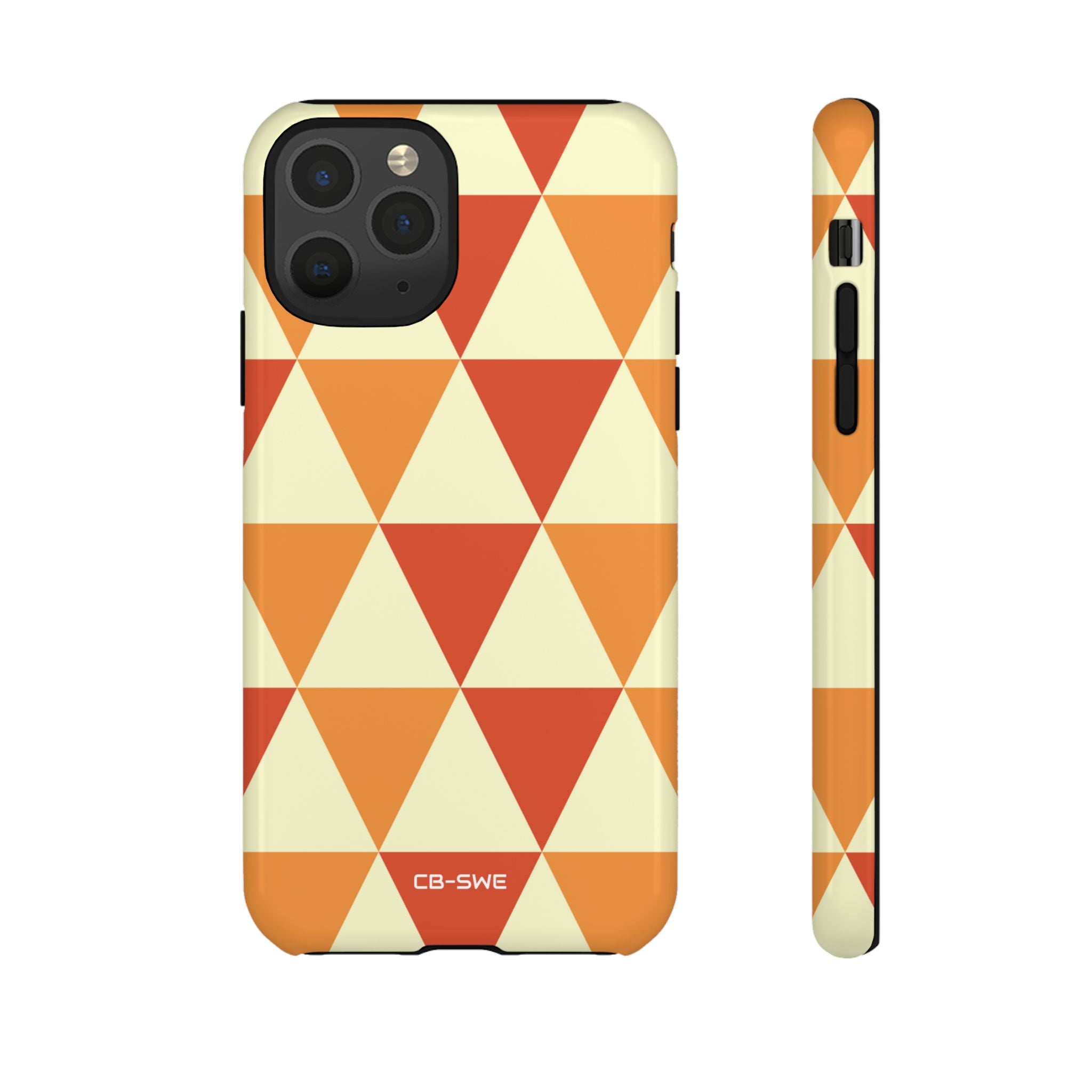 Autumn Triangles Dance - iPhone Case
