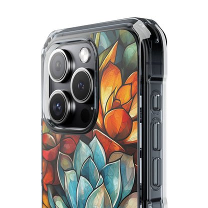 Vibrant Succulent Garden iPhone Case - Impact