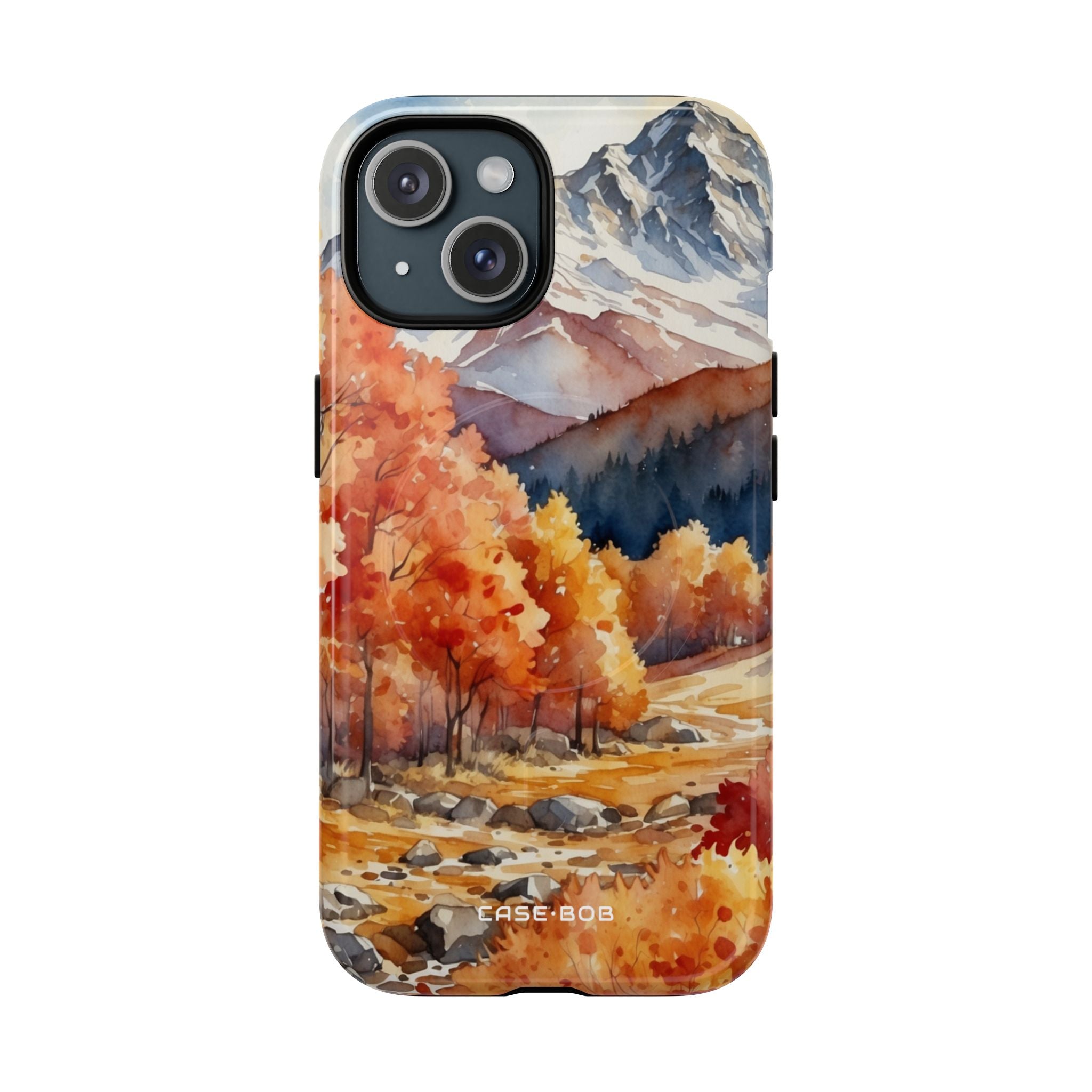 Snowcapped Radiance iPhone 15 Case - Tough+