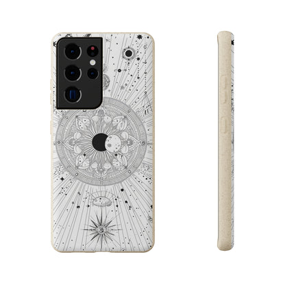 Celestial Mandala Mystique | Biodegradable Phone Case