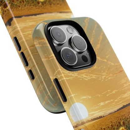 Sunflowers Embrace Sunset - iPhone Case