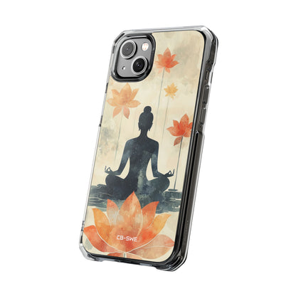 Lotus Blooms Surround iPhone Case - Impact