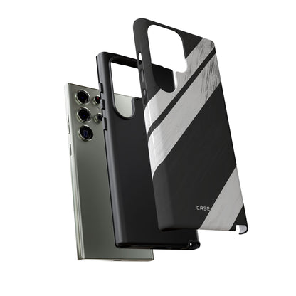 Distressed Stripe Motion Samsung S23 Ultra Case - Tough
