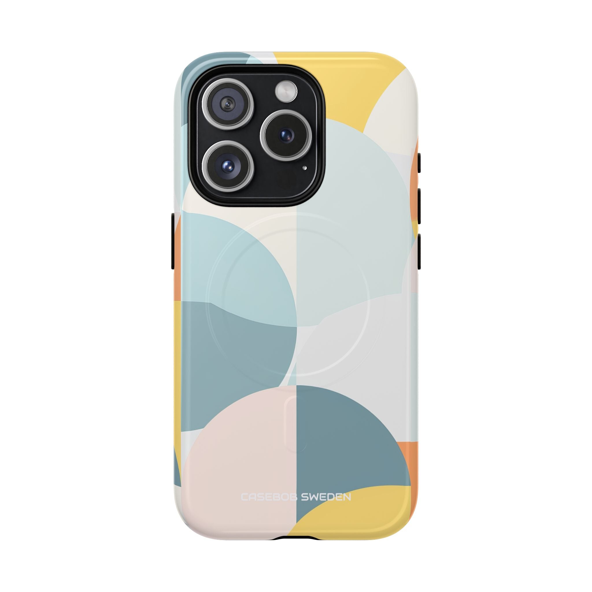 Abstract Geometric Calm - Tough + MagSafe® iPhone 15 Phone Case