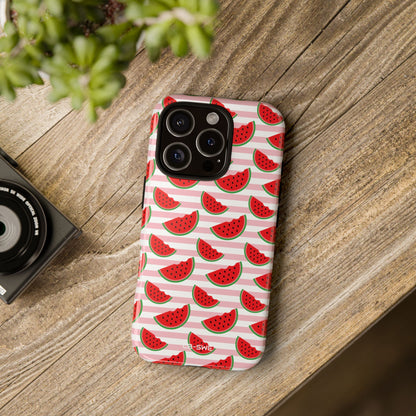 Watermelon Slice Rhythm - iPhone Case