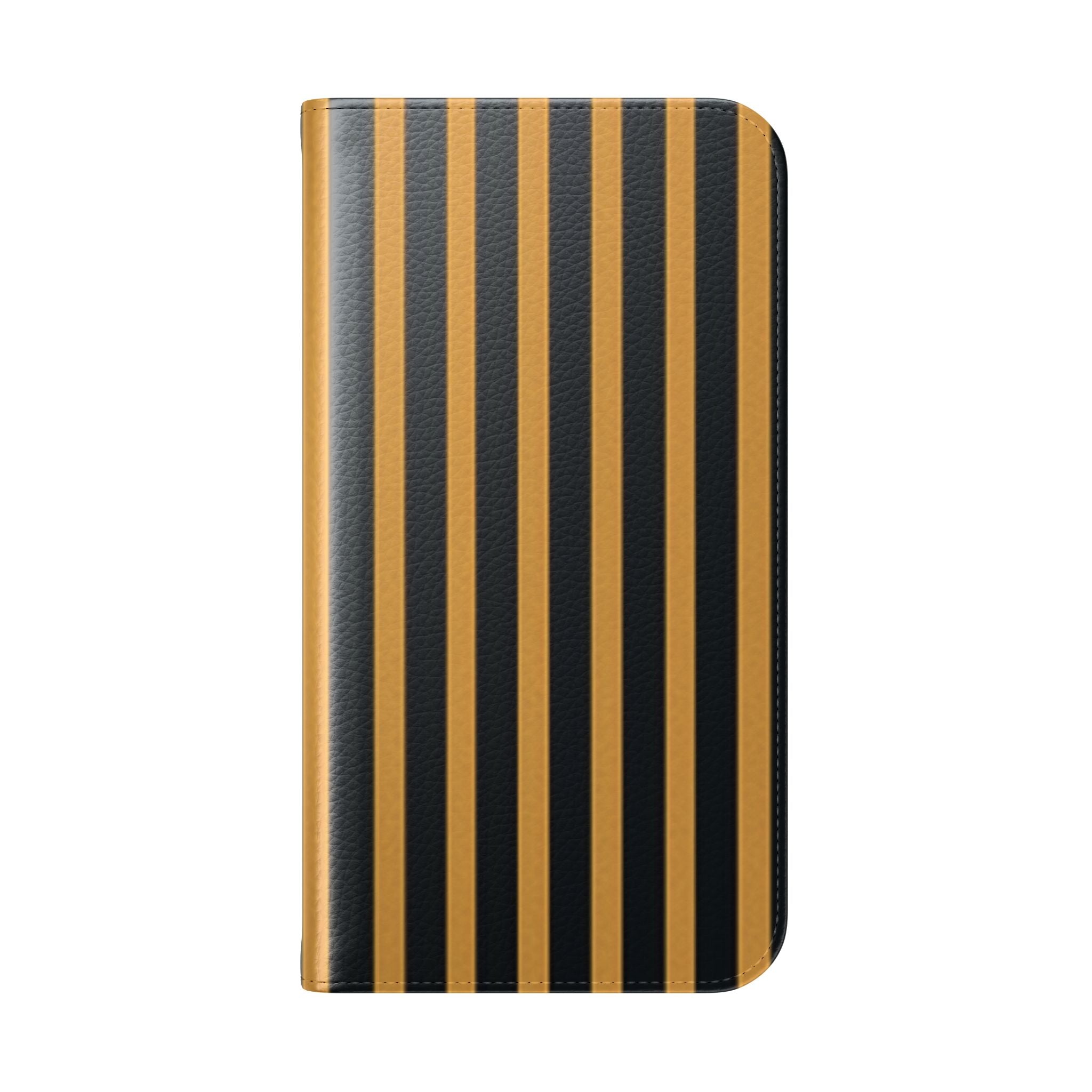 Golden Stripes - iPhone 15 Pro Case - Wallet