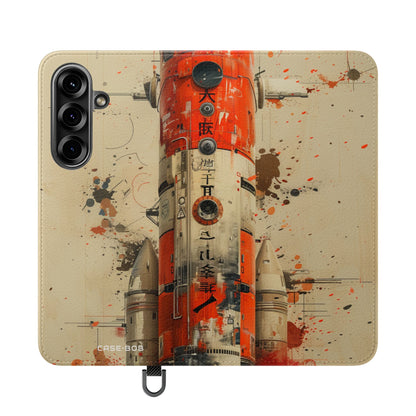 Crimson Rocket - Samsung S25 Case - Wallet