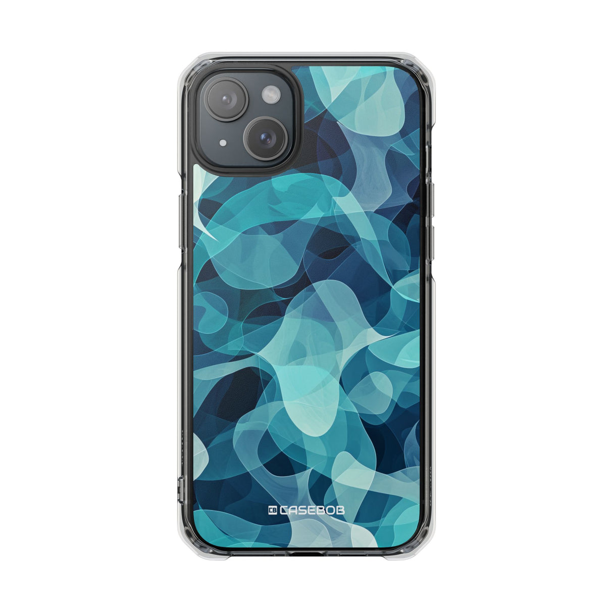 Cool Tones Showcase | Phone Case for iPhone (Clear Impact Case - Magnetic)