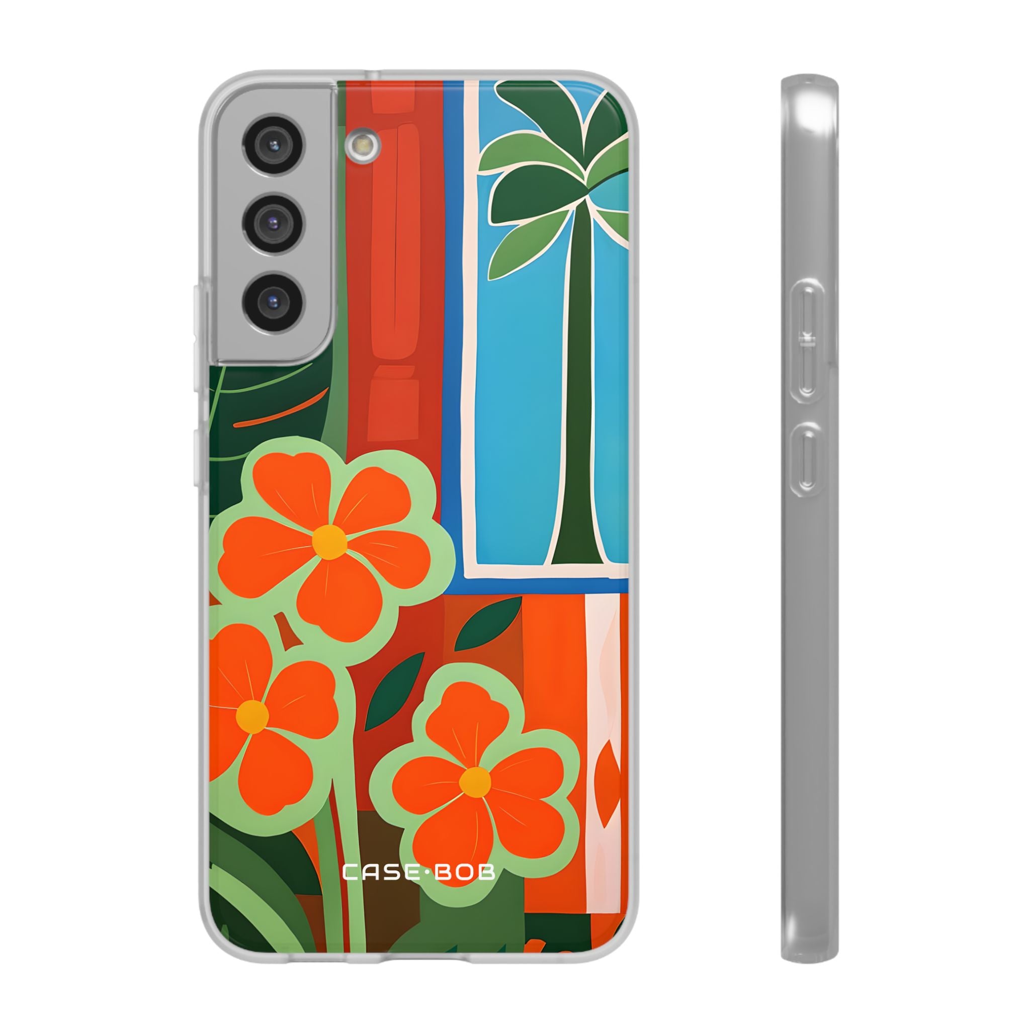 Orange Blossom Burst Samsung S22 Plus Case - Soft