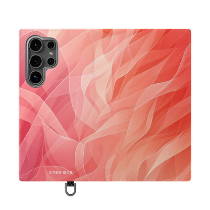 Coral Waves - Samsung S24 Ultra Case - Wallet
