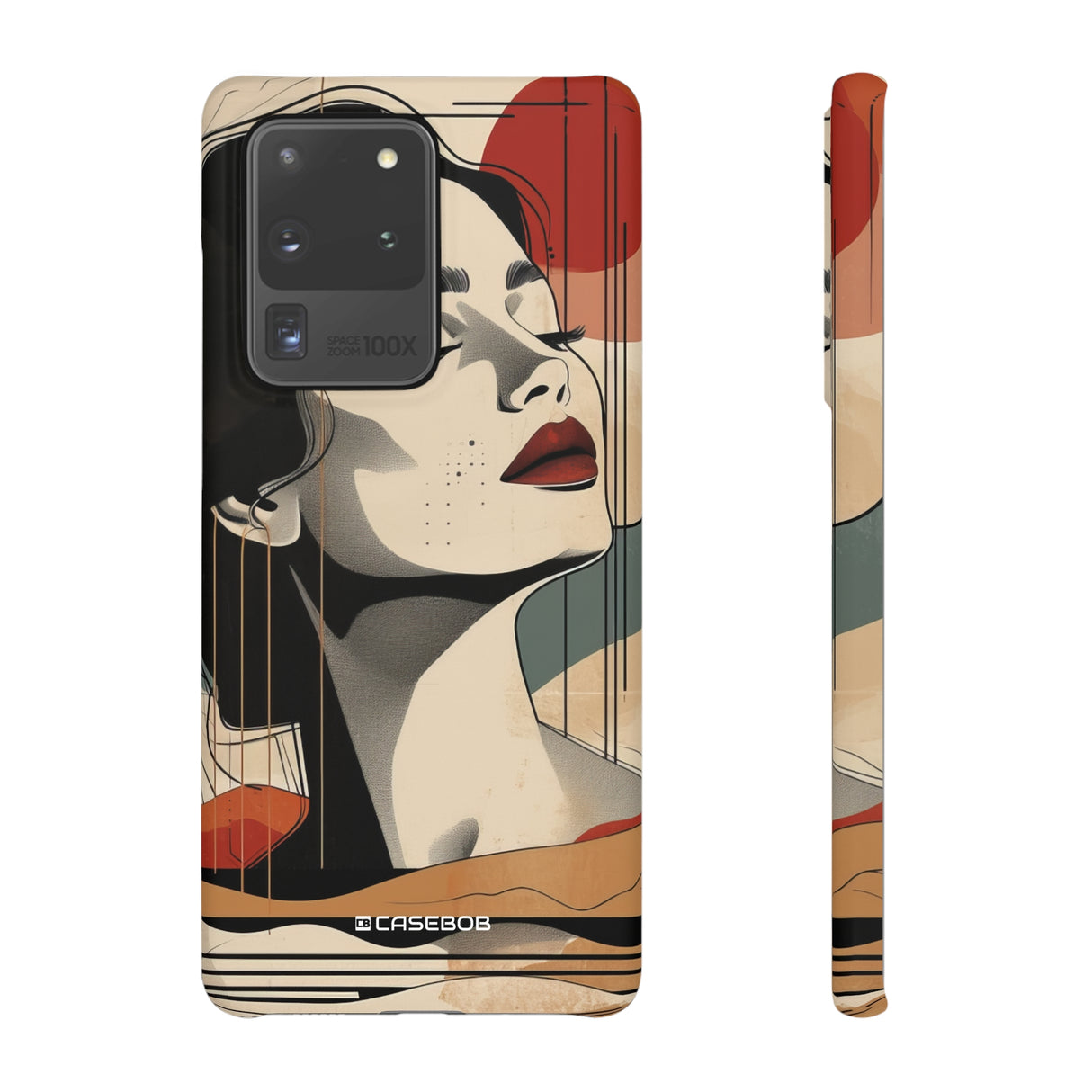 Geometric Serenity | Slim Phone Case for Samsung