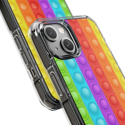 Playful Pop-It Spectrum iPhone Case - Impact