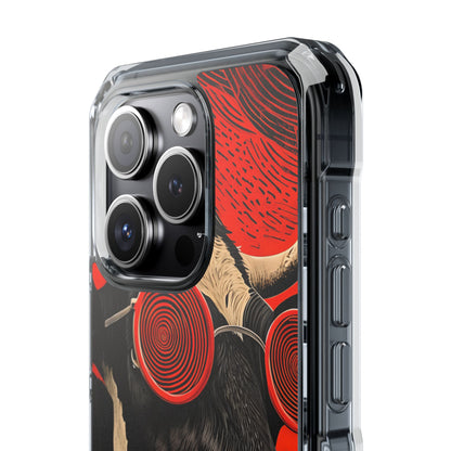 Hypnotic Cow iPhone 15 Pro Case - Impact
