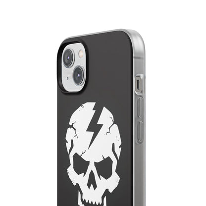 Lightning Skull iPhone 14 Plus Case - Soft