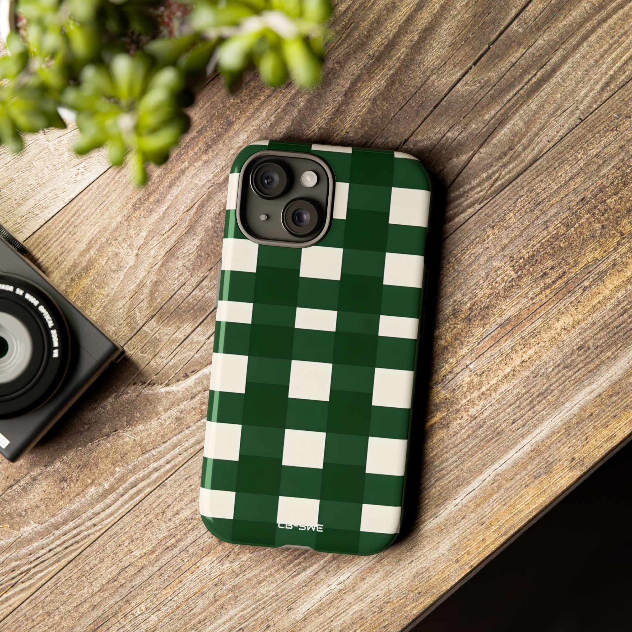 Minimalist Geometric Harmony - iPhone Case