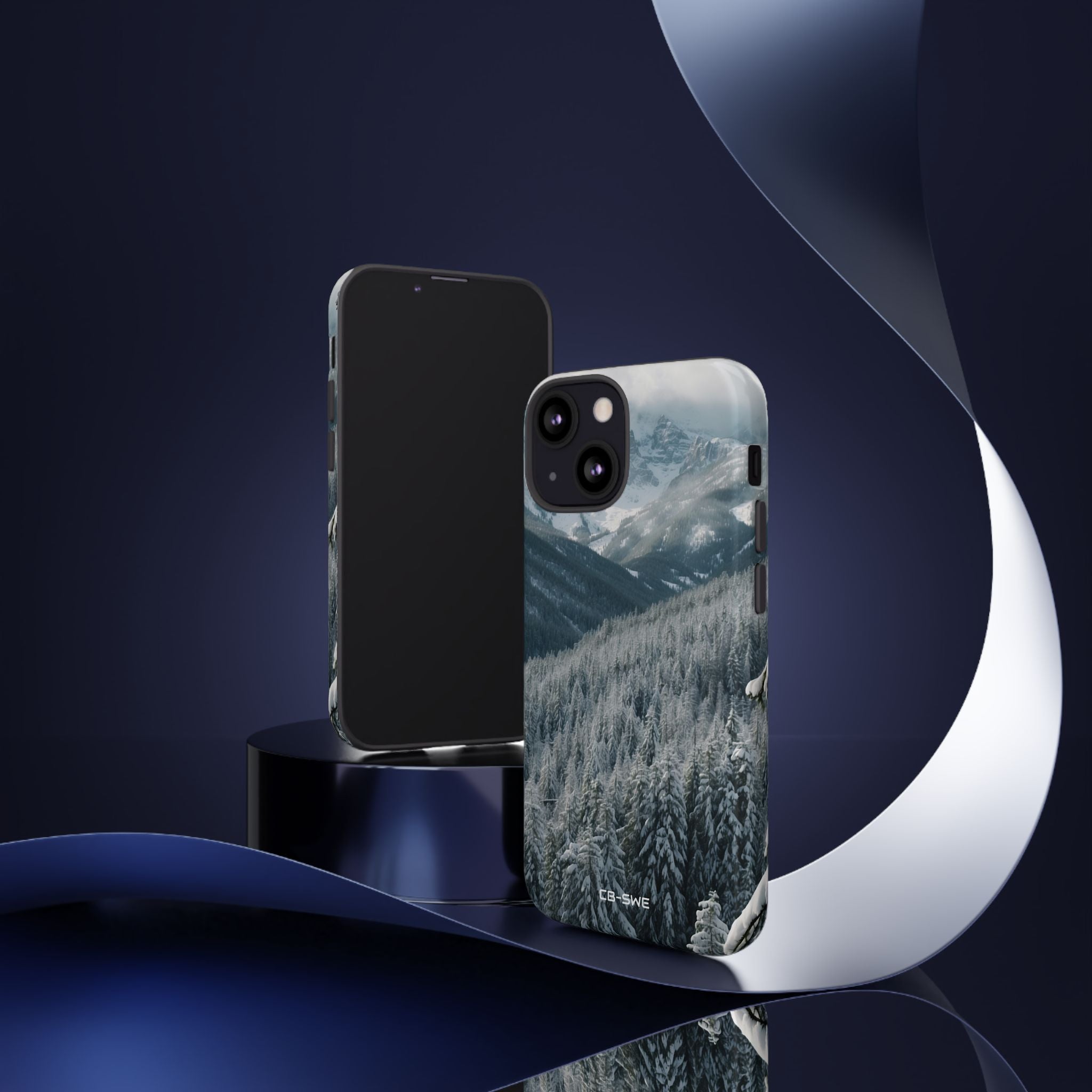 Snow Covers Peaks - iPhone Case