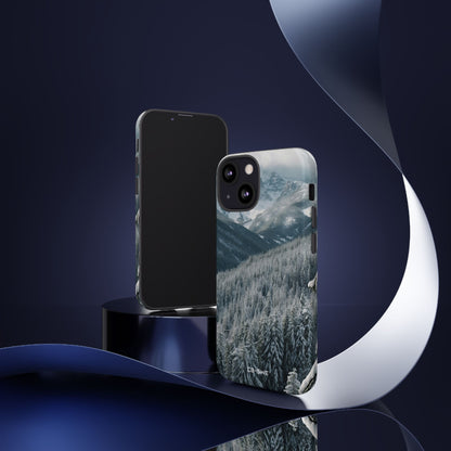 Snow Covers Peaks - iPhone Case