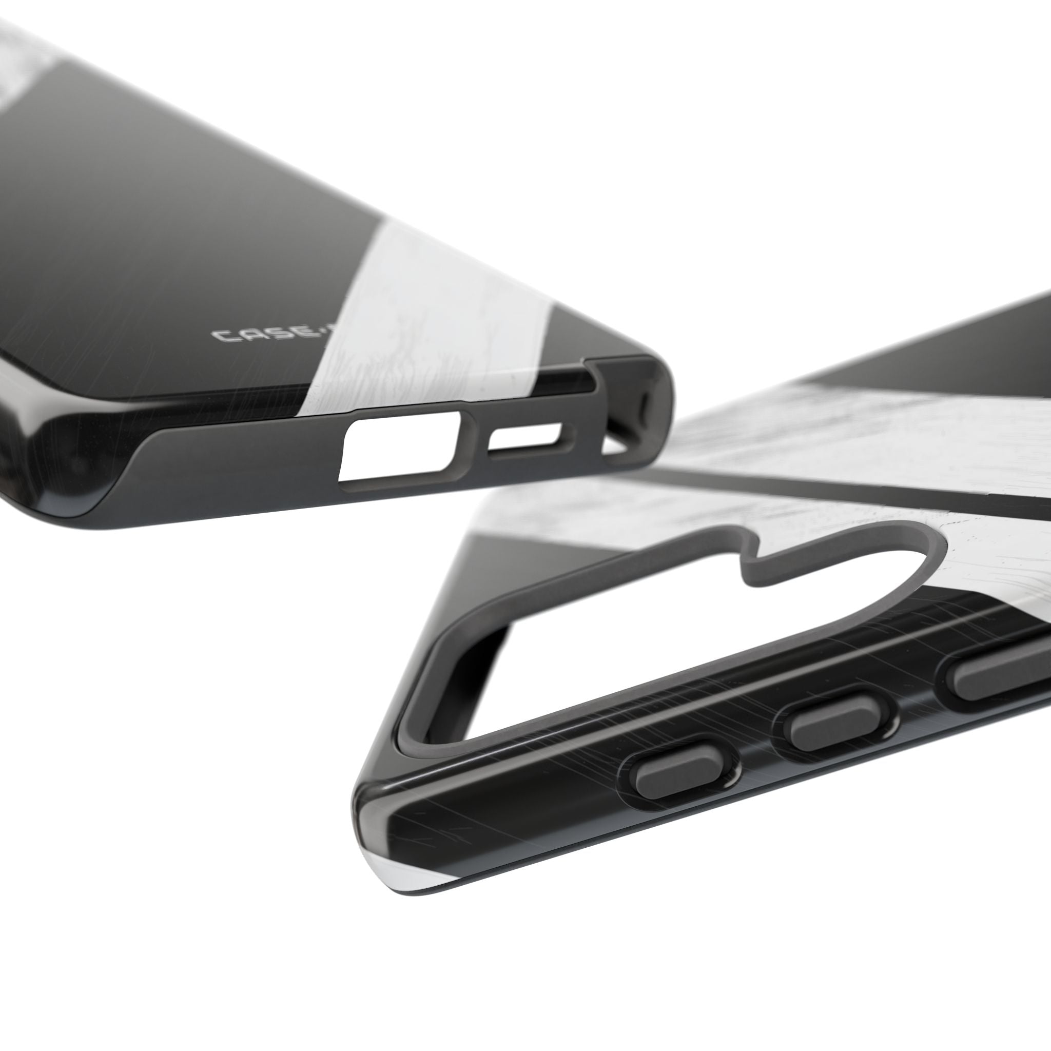 Distressed Stripe Motion Samsung S25 Ultra Case - Tough