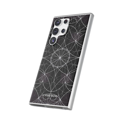 Radiant Petal Orbit Samsung S23 Ultra Case - Soft