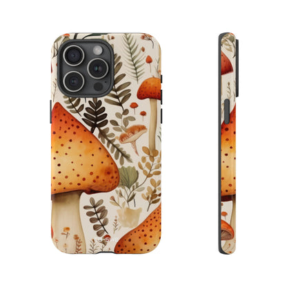 Mushrooms Sprout Cheerfully - iPhone Case