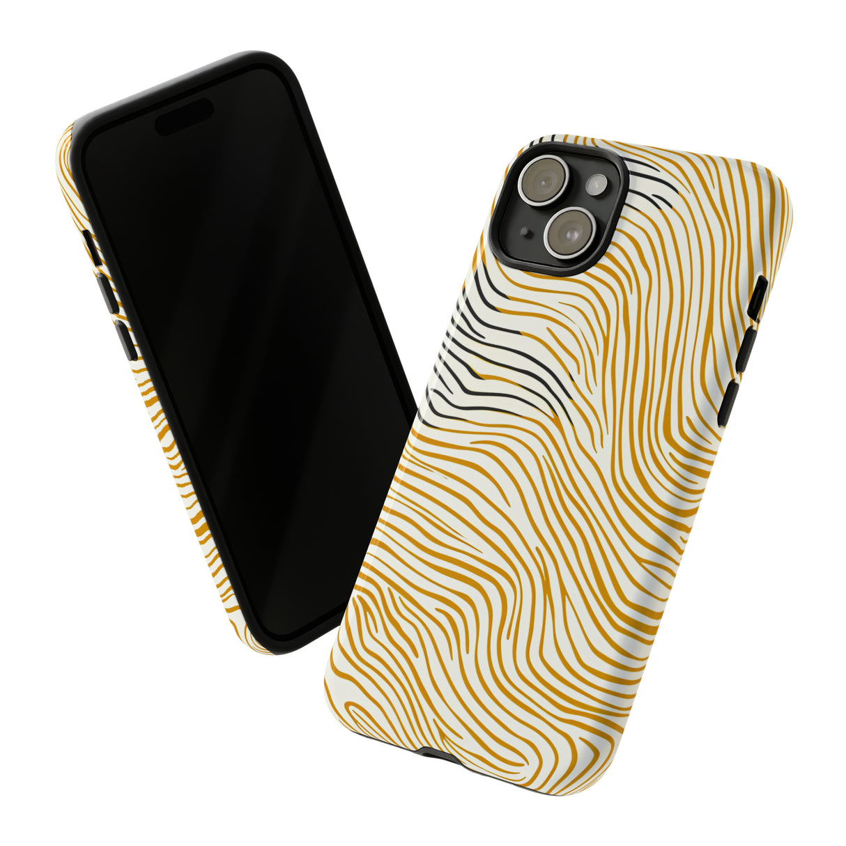 Linear Yellow Chic - Protective Phone Case