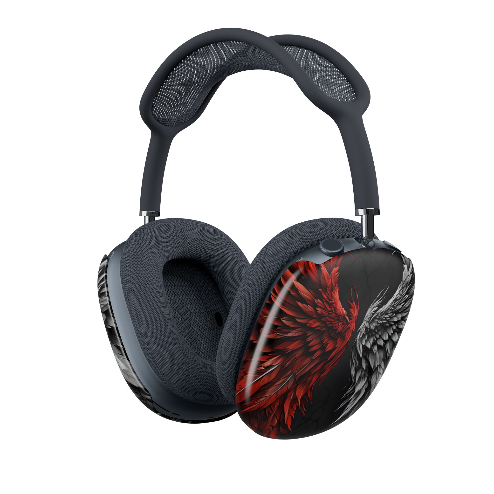 Crimson Silver Wings - AirPod Max Case