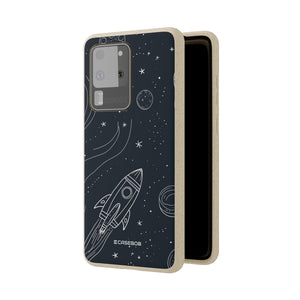 Cosmic Doodle Adventure | Biodegradable Phone Case