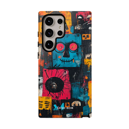 Blue Stitch Smile Samsung S24 Ultra Case - Tough