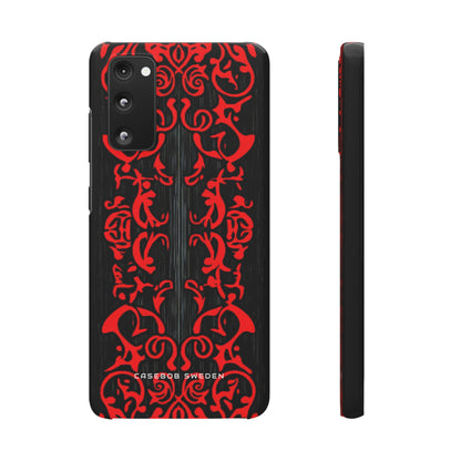 Gothic Crimson Symmetry Samsung S20 - Slim Phone Case