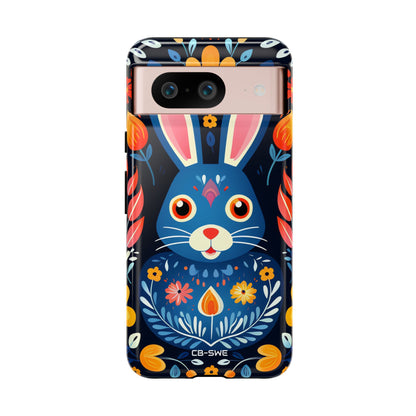 Bunny Jumps Joyfully - Google Pixel Case