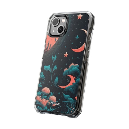 Cosmic Floral Dreams iPhone Case - Impact