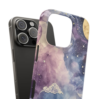 Dreamy Celestial Night - Slim iPhone 16 Phone Case