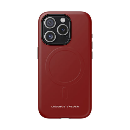 Maroon iPhone 15 | Tough+ Phone Case