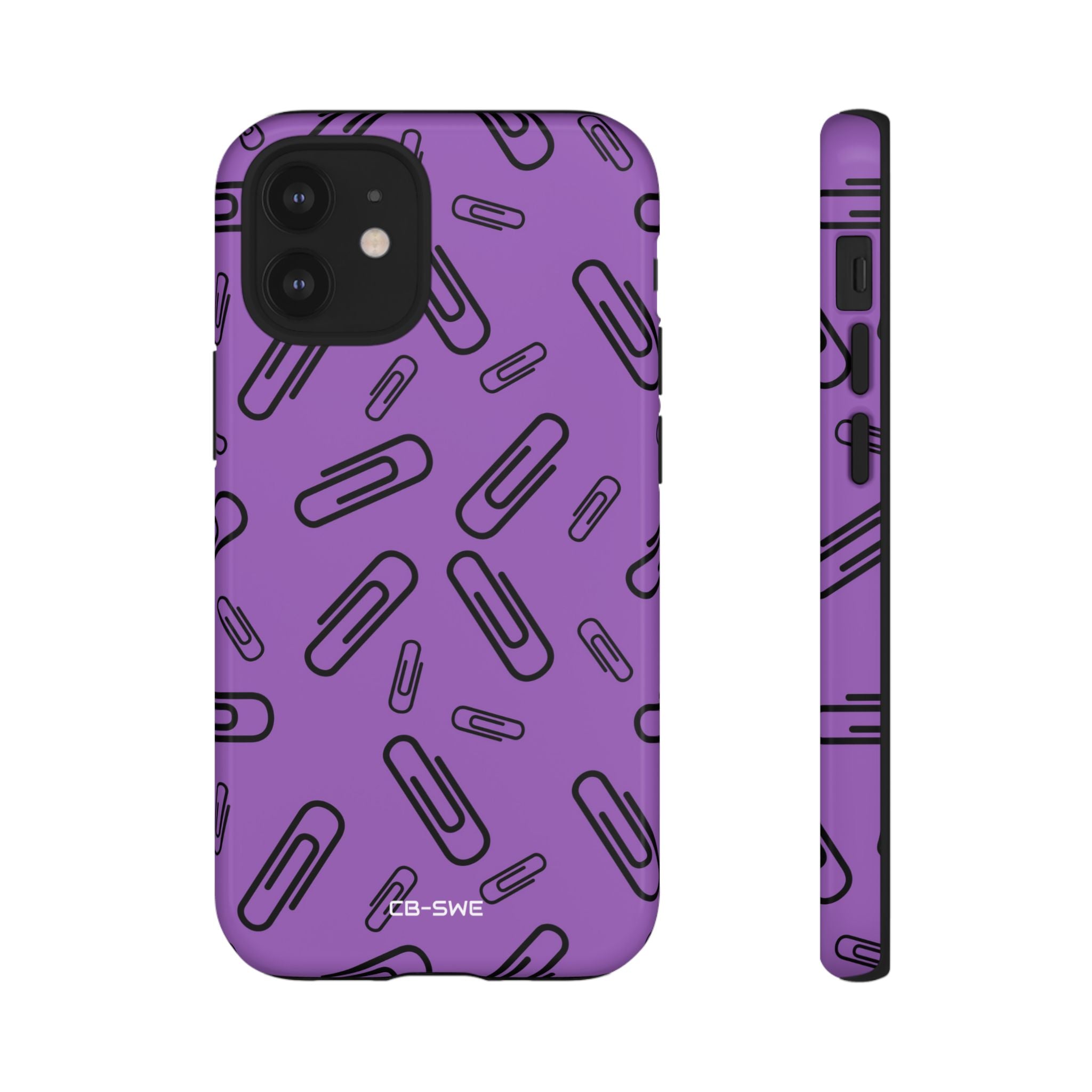 Paperclips Dance Playfully - iPhone Case