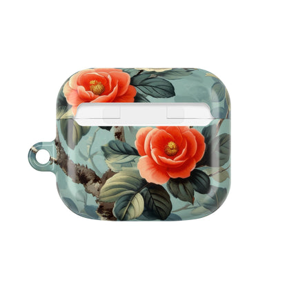 Pink Camellia - AirPods Case