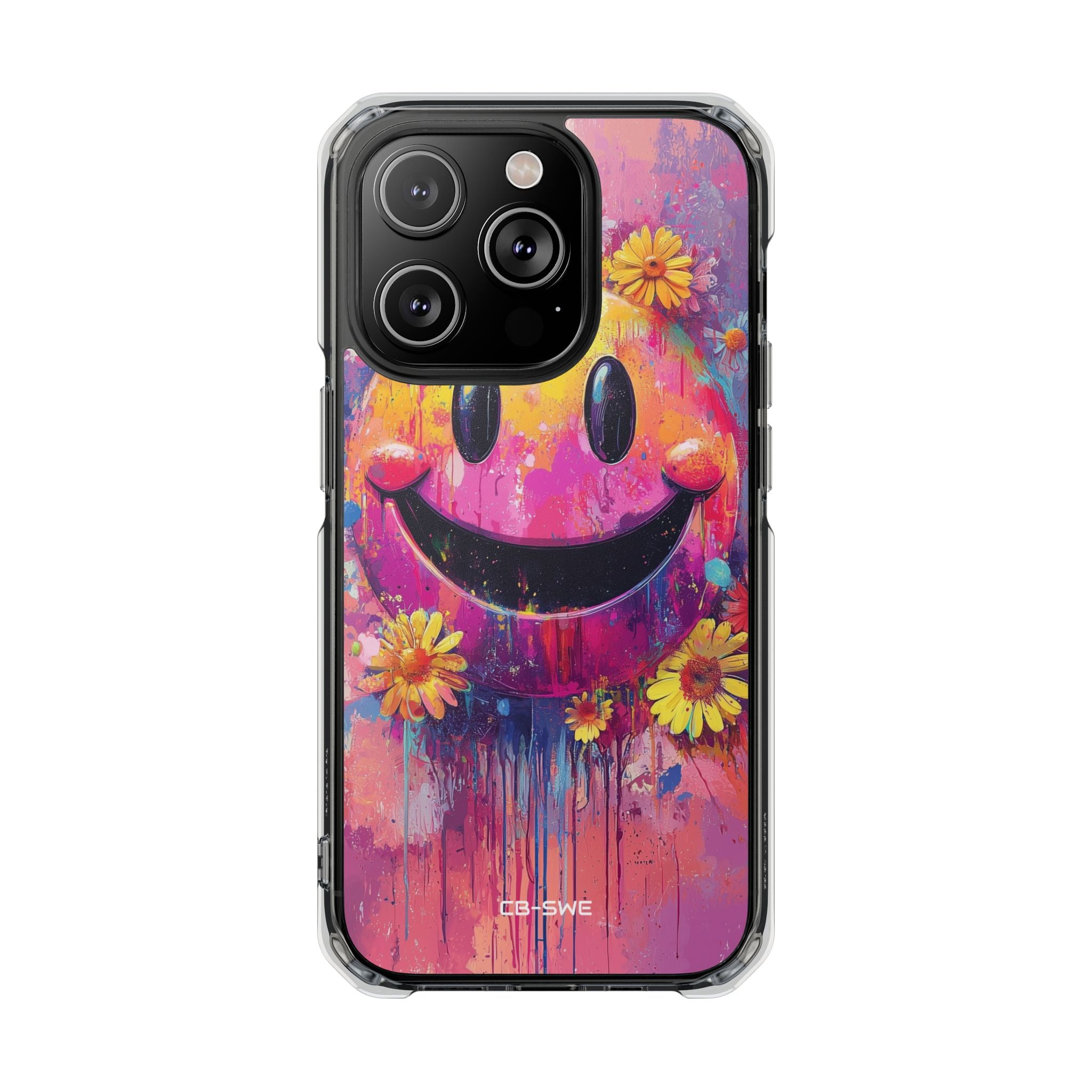 Joyful Smile Blooms iPhone Case - Impact