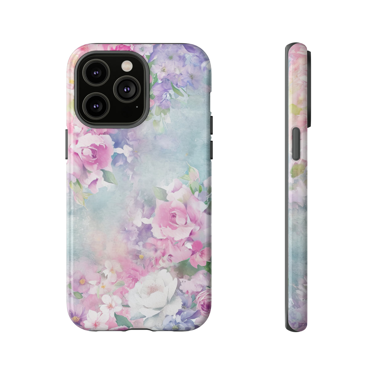 Floral Pastel Whisper - Schutzhülle fürs Handy