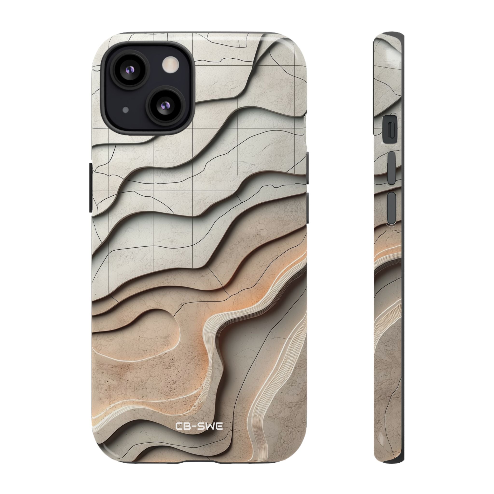 Waves Embrace Earth - iPhone Case