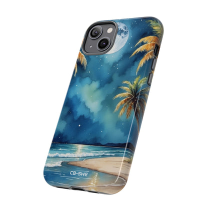 Moonlight Kisses Waves - iPhone Case