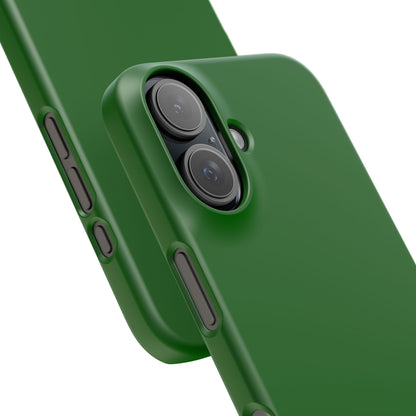 Dark Green iPhone 16 - Slim Phone Case