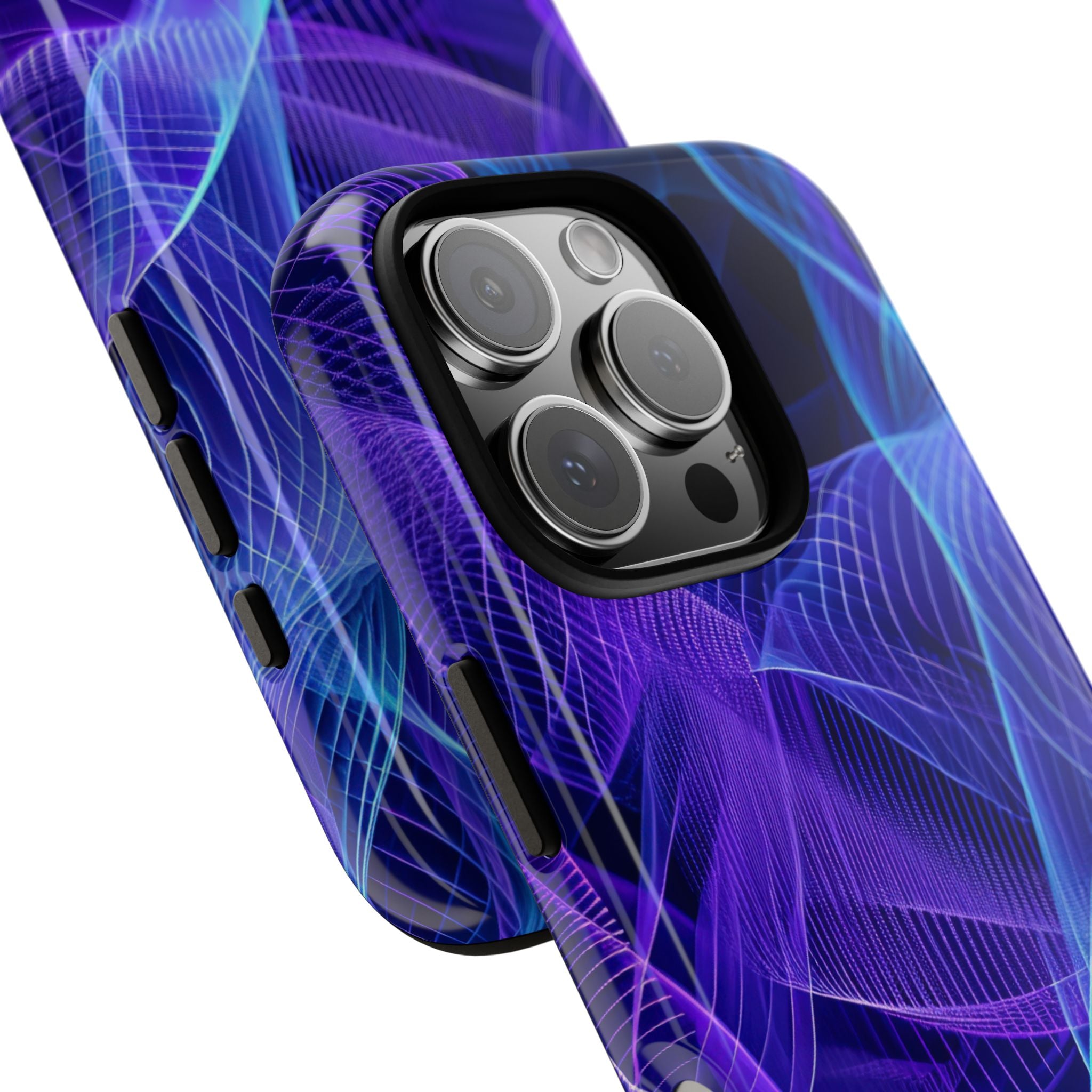 Electric Waveforms iPhone 16 - Tough