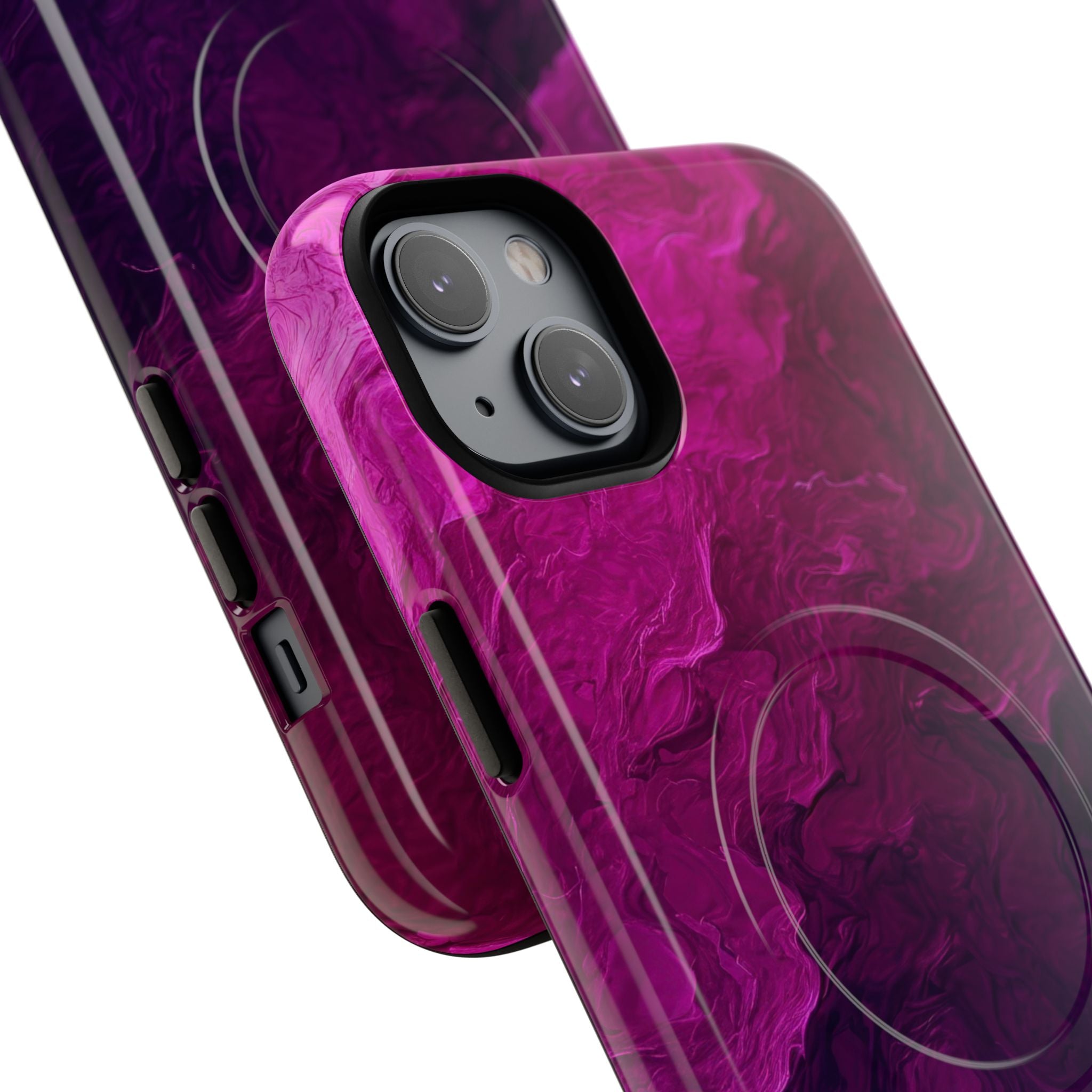 Violet Swirl iPhone 14 Plus Case - Tough+