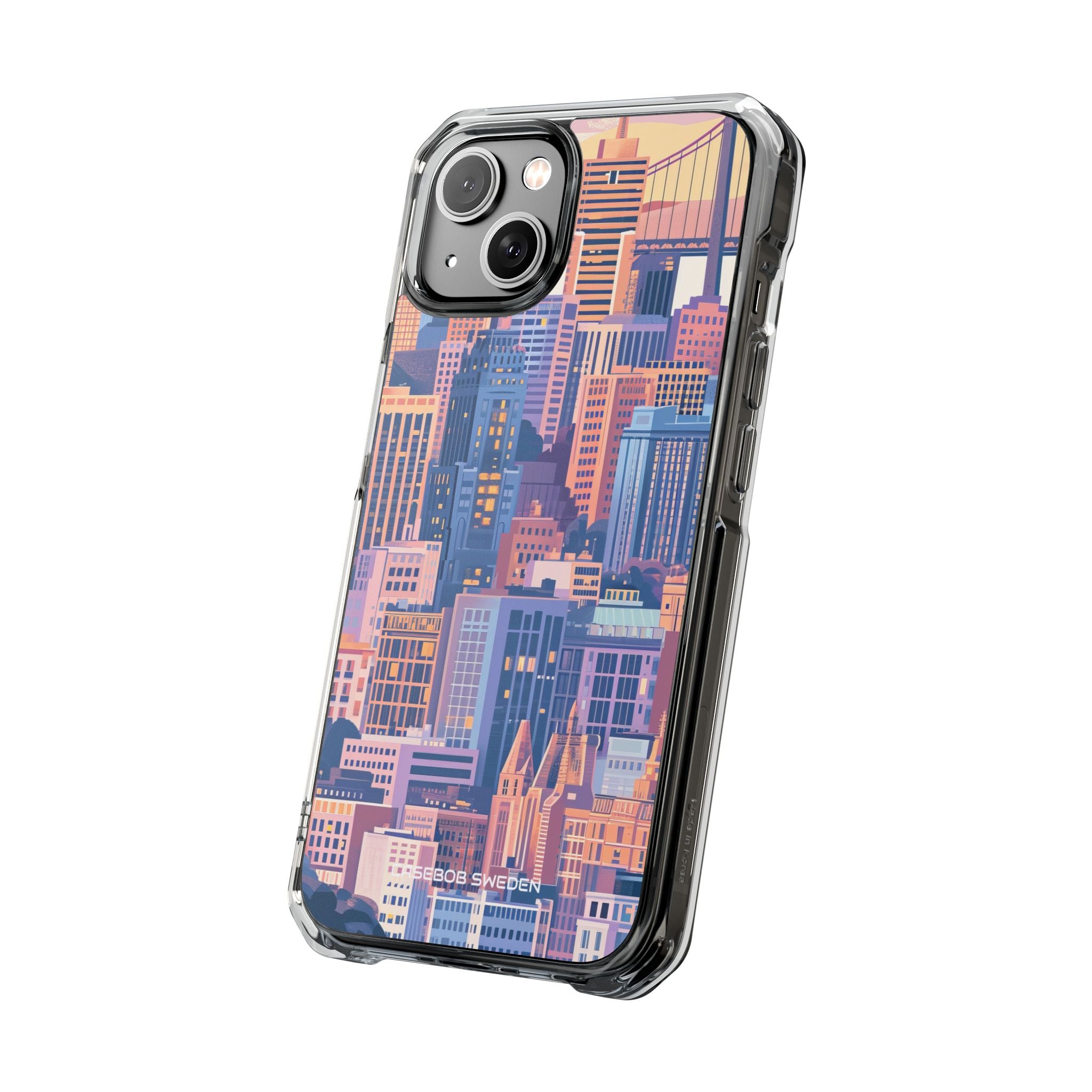 Urban Energy - Clear Impact iPhone 14 Phone Case