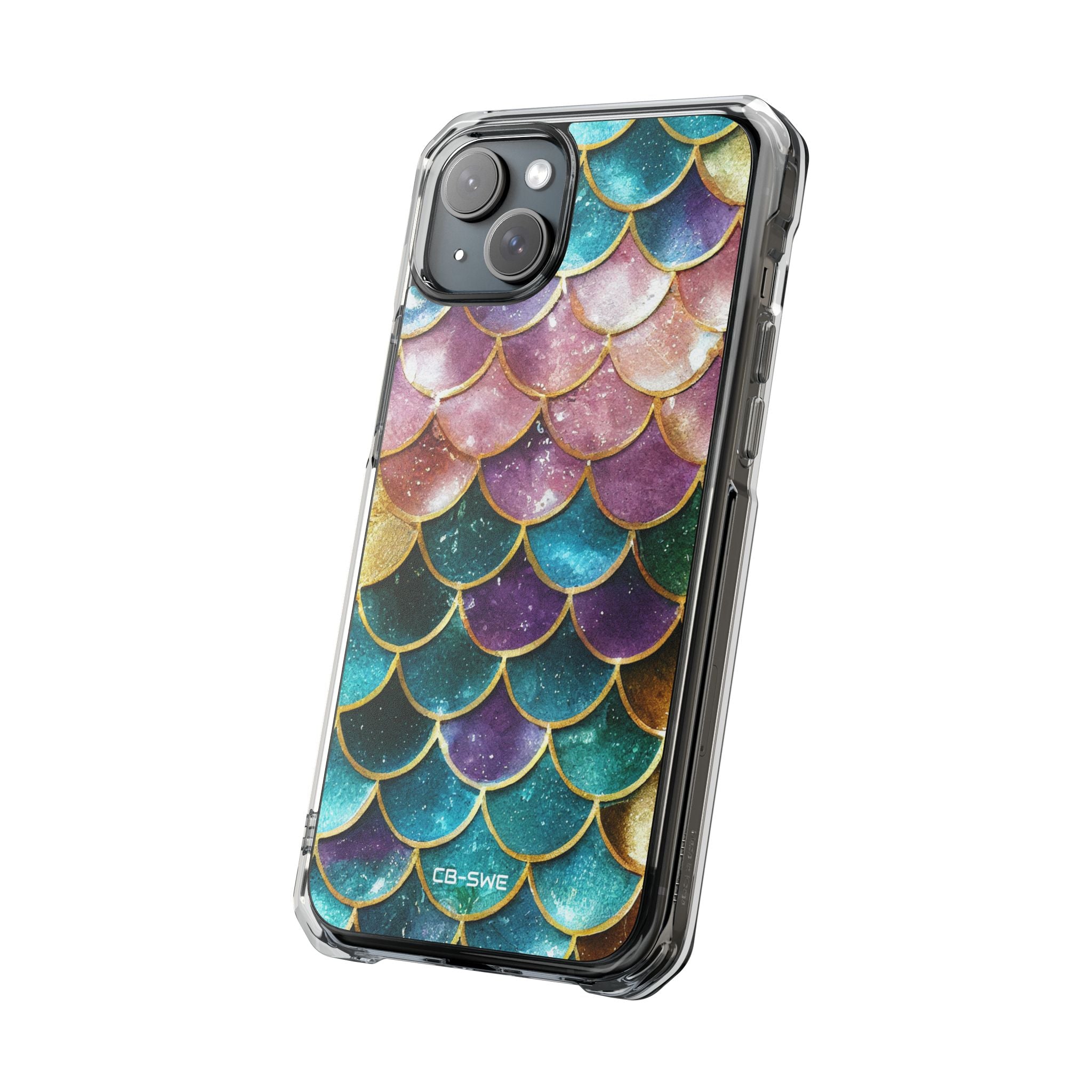Mermaid Scale Radiance iPhone Case - Impact